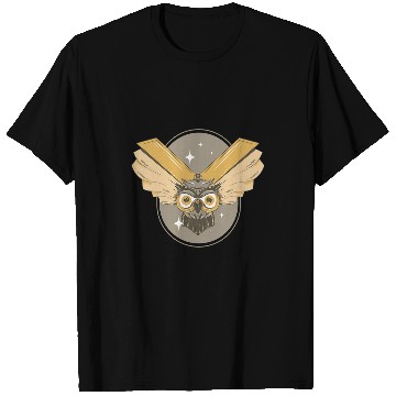 Discover Book Owl readers and bird lover T-Shirts