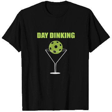 Discover Day Dinking Pickleball Player T-Shirts