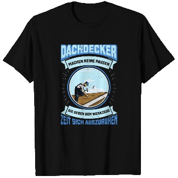Discover Roofer handyman carpenter construction worker building 12 T-Shirts