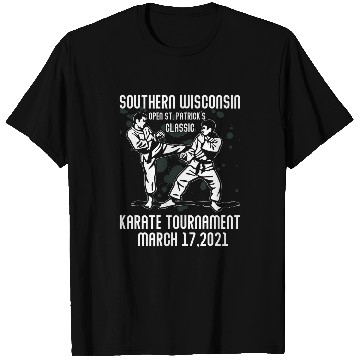 Discover Southern Wisconsin Karate StPatricks Day Funny Part Gift T-Shirts