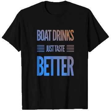 Discover Funny Boat Drinks Day Drinking T-Shirts