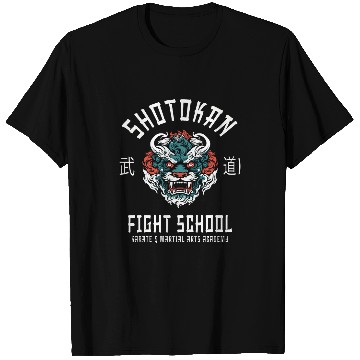 Discover Shotokan Karate Dragon Fight School T-Shirts