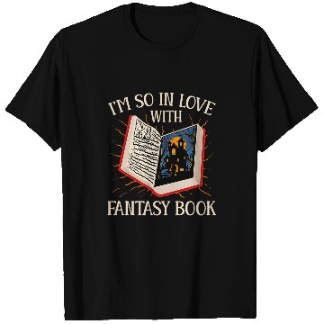 Discover Fantasy Book Science Fiction Romance Comedy Horror Thriller T-Shirts