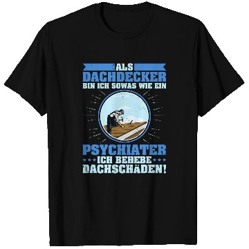 Discover Roofer handyman carpenter construction worker building 20 T-Shirts