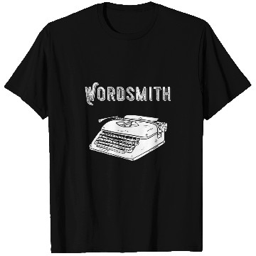 Discover Writer Reading Wordsmith Novel Book Lover Typewriter Writing T-Shirts