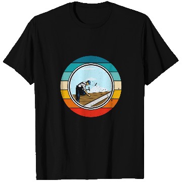 Discover Roofer handyman carpenter construction worker building 23 T-Shirts
