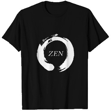 Discover Zen Circle Yoga Kung Fu T-Shirts
