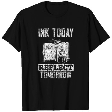 Discover Ink Today Reflect Tomorrow Journal Diary Journaling 1 T-Shirts