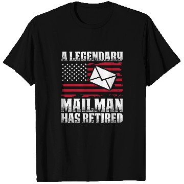 Discover Retired Postal Worker Mailman Mail Carrier Retirement 11 T-Shirts