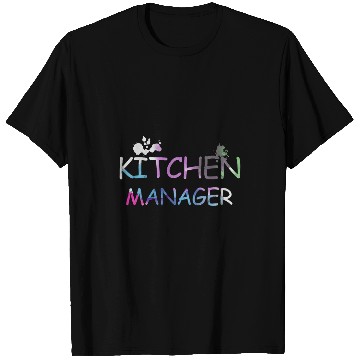 Discover School Cafeteria Lunch Lady Kitchen Manager T-Shirts
