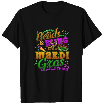 Discover Beads And Bling Its A Mardi Gras Thing carnivals Costume T-Shirts