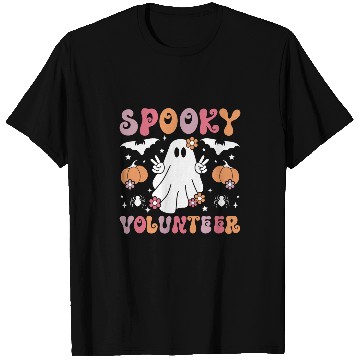 Discover Spooky Volunteer Halloween Voluntary Worker 2 T-Shirts