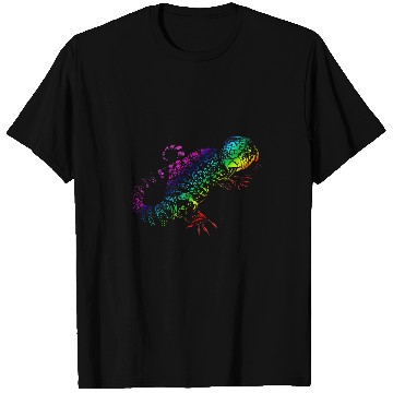 Discover Dino Tiny Dinosaur Tegu Abstract Tegu Lover Reptile Tegu Lizard T-Shirts
