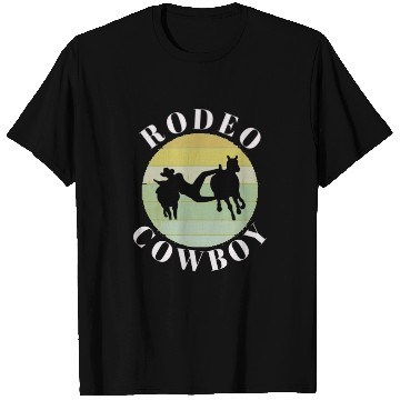 Discover Steer Wrestling Rodeo Cowboy T-Shirts