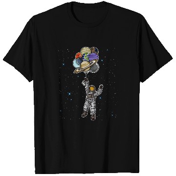 Discover Astronauts Family Funny Planets Spaceman Outer Space T-Shirts