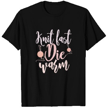 Discover Knitting Yarn Fast Die Warm 1 T-Shirts