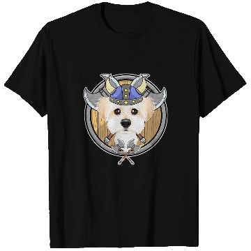 Discover Dog Maltese I Valhalla I Viking T-Shirts