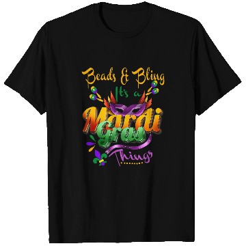 Discover Beads And Bling Its A Mardi Gras Thing Carnival T-Shirts