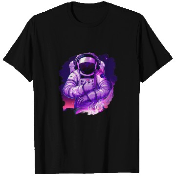 Discover Astronauts DJ Record Techno Music Cool Astronauts Space T-Shirts