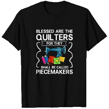Discover Sewing Machine Patchwork Quilt Quilter T-Shirts