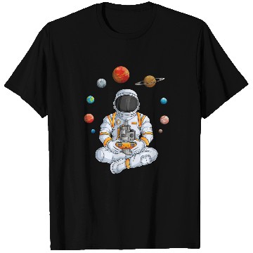 Discover Astronauts Gamer Outer Space Men Gaming Solar System Planets 1 T-Shirts