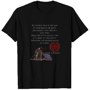 Discover Christian Knights Templar Cross Christian Soldiers T-Shirts
