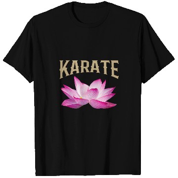 Discover Lotus Karate Design For Instructors Practitioners T-Shirts