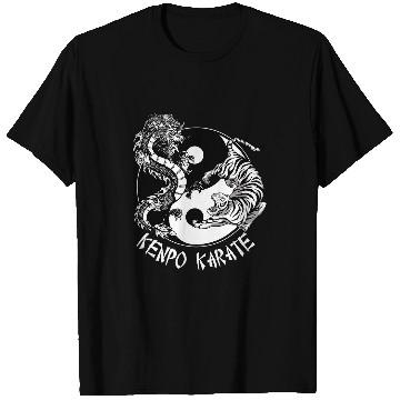 Discover Kenpo Karate Self Defense Martial Arts Ying Yang T-Shirts
