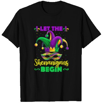 Discover Let The Shenanigans Begin Mardi Grass Kids Men Women 140 T-Shirts