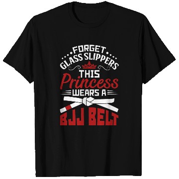 Discover Jiu Jitsu Women Gifts Princess Wears BJJ Belt T-Shirts