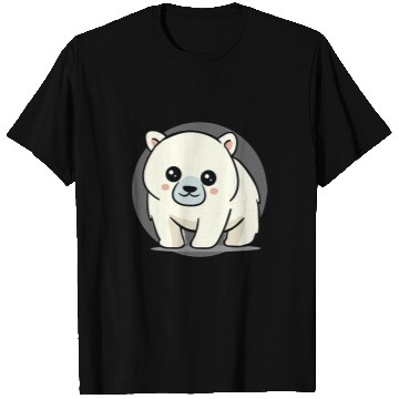 Discover Funny Bear Adorable Chibi Kawaii Baby Polar Bear Lover38 Cute Bears T-Shirts