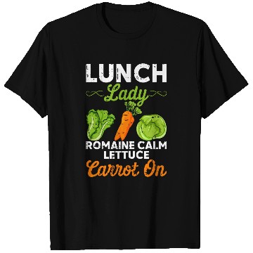 Discover Lunch Lady Squad Cafeteria Worker Dinner Lady Cooking T-Shirts