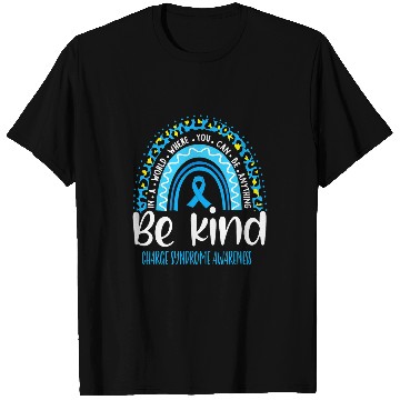 Discover Charge Syndromes Warrior Leopard Rainbow Choose Kindness T-Shirts