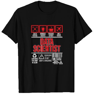 Discover Data Scientist Facts Data Analyst Computer Science Graphic T-Shirts