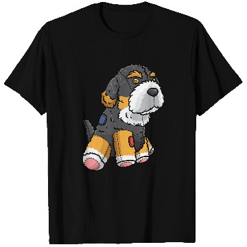 Discover Bernedoodle Dog Stuffed Animal T-Shirts