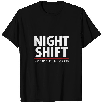 Discover Night Shift Worker Graveyard Shift Overnight Work Fanny 1 T-Shirts