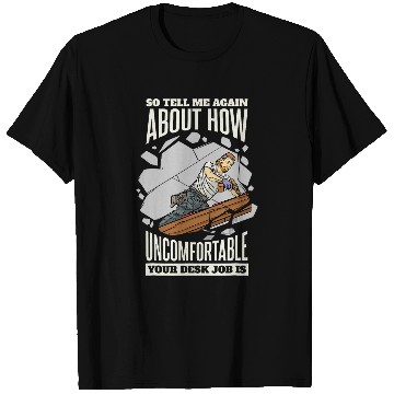 Discover Roofing Worker and Roofer T-Shirts