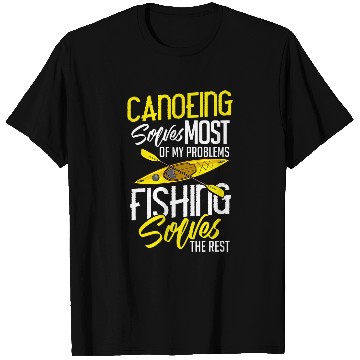 Discover Canoeing Paddle Kayak Canoe Boat Kayaking 1 T-Shirts