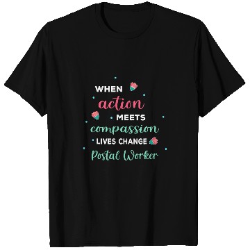 Discover Postal Worker Mailman Mail Post Office 2 T-Shirts