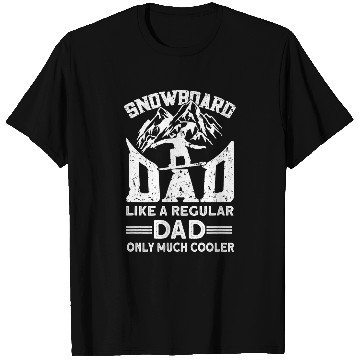 Discover Skiing Ski Mens Snowboard Dad Snowboarding Snowboarders Snowboard 11 T-Shirts