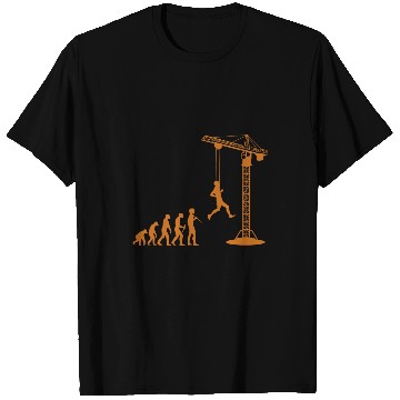 Discover Crane Opterator Evolution T-Shirts