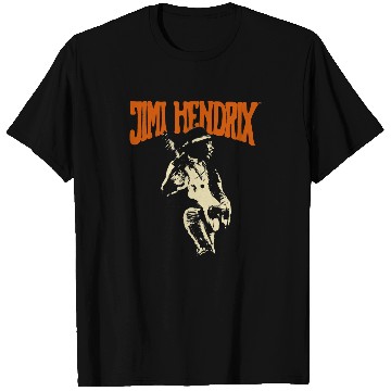 Discover Guitarist Jimi Hendrix Guitar T-Shirts