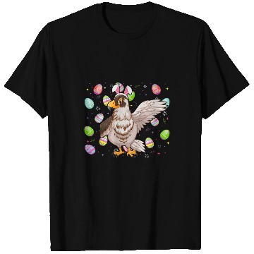 Discover Hawk Bird Lover Easter Egg Funny Hawk Easter Sunday T-Shirts