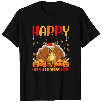 Discover Funny Hyena Animal Lover Happy Hyena HelloThanksMas T-Shirts