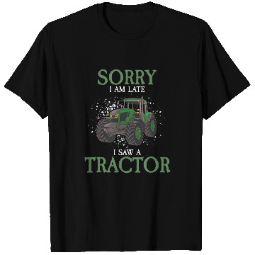 Discover Excuse me I have seen a tractor farmer farm agriculture T-Shirts