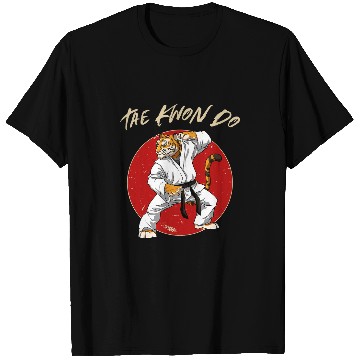 Discover Taekwondo Tiger TKD Korean Martial Arts T-Shirts