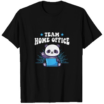 Discover Team homesoffice Computer Remotely Worker T-Shirts