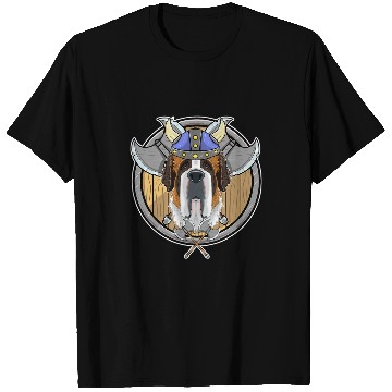 Discover Dog Saint Bernard I Valhalla I Viking T-Shirts