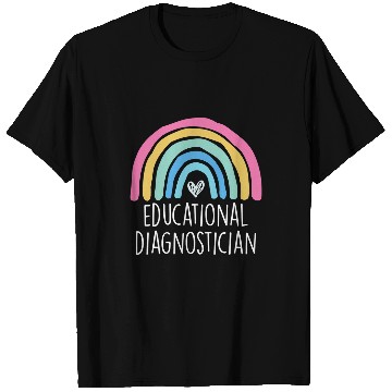 Discover Educational Diagnostician School Psychologist Psychometrist 2 T-Shirts