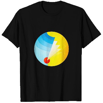 Discover Abstract Circle Geometric Digital Illustration T-Shirts